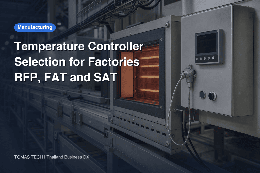 Industrial Temperature Controller Selection: RFP, FAT and SAT for Thai Factories