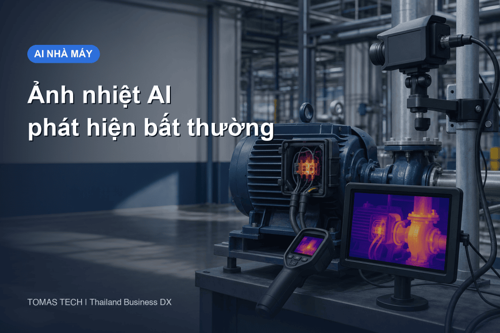 Triển khai AI phát hiện bất thường bằng ảnh nhiệt trong nhà máy