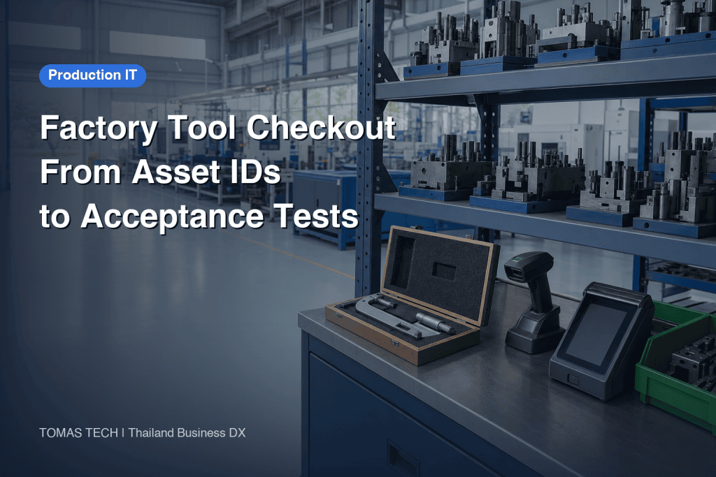 Factory Tool Checkout Management System: An Implementation Guide