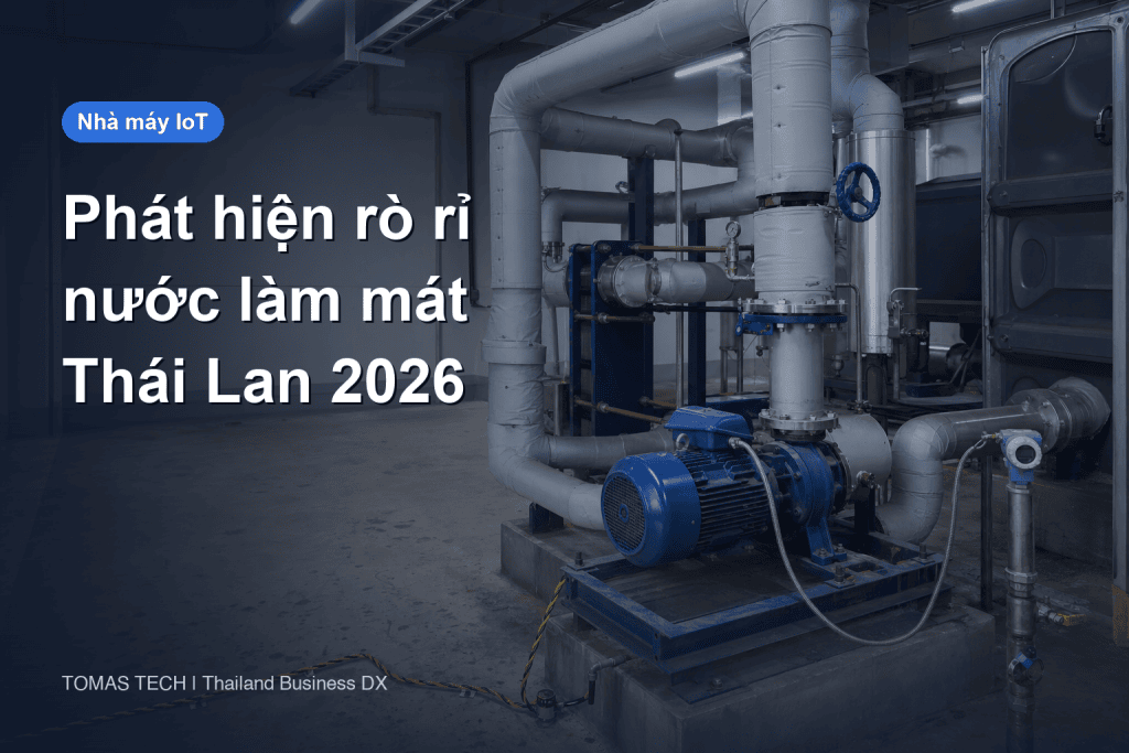 Hệ thống phát hiện rò rỉ nước làm mát nhà máy: RFP và nghiệm thu