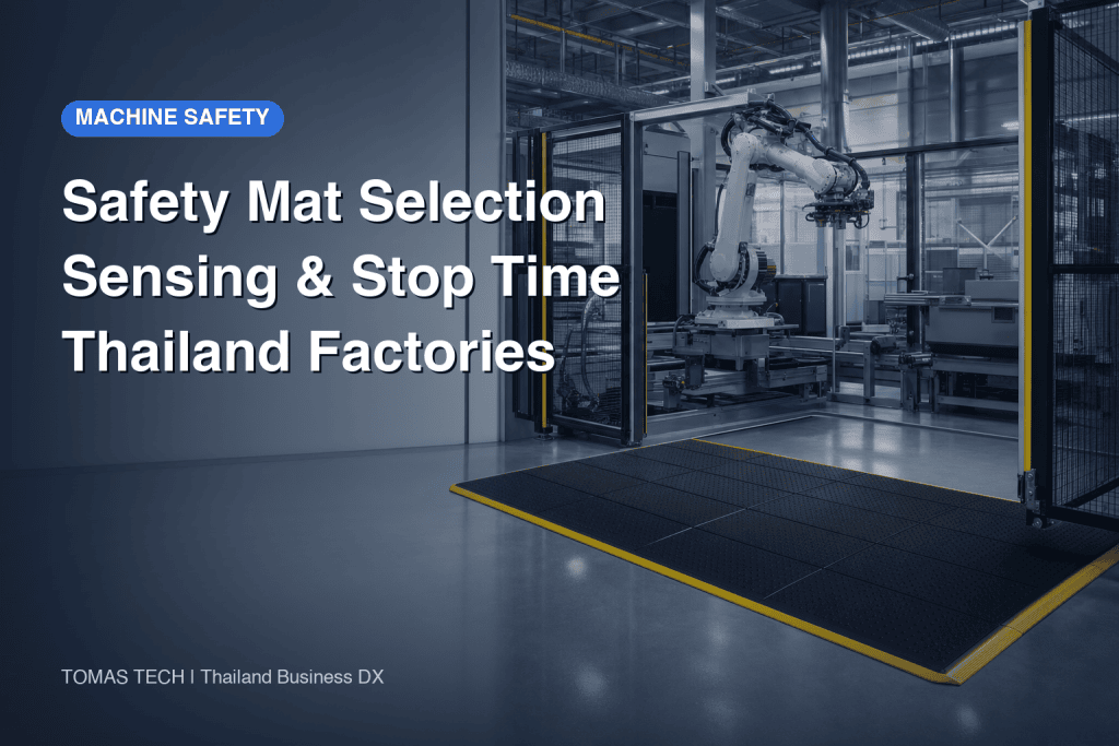 Safety Mat Selection for Thai Factories: Sensing Zone, Stop Time and FAT/SAT