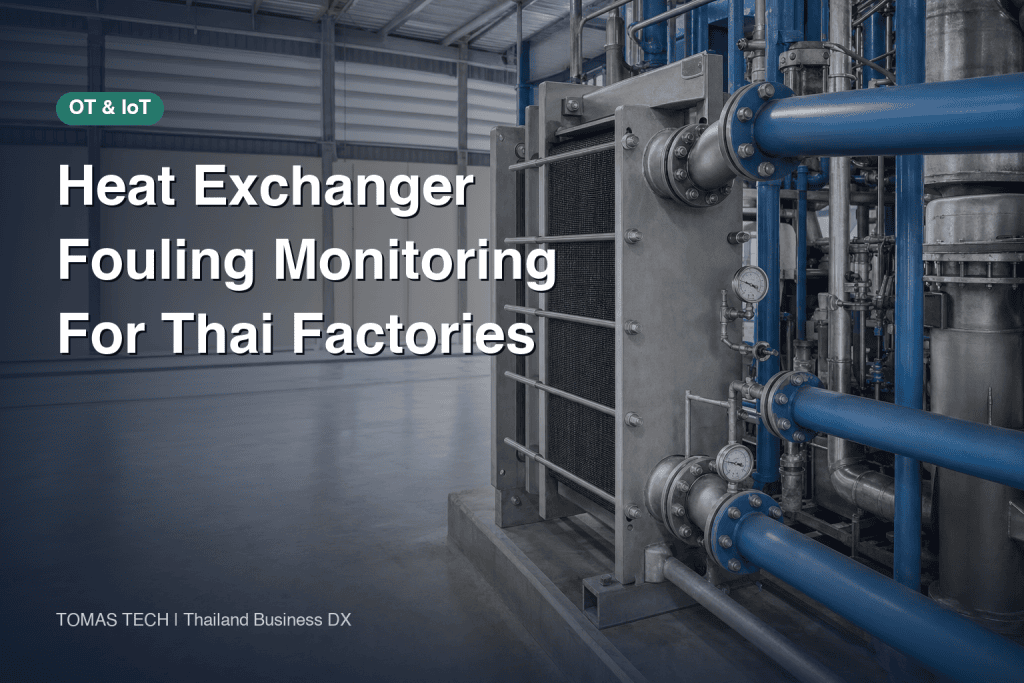 Heat Exchanger Fouling Monitoring in Thailand: Sensors, Cleaning Decisions and Acceptance Tests