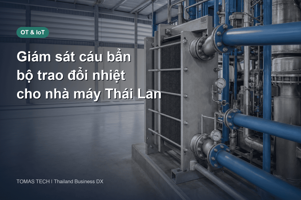 Triển khai giám sát cáu bẩn bộ trao đổi nhiệt: nhiệt độ, chênh áp và thời điểm vệ sinh