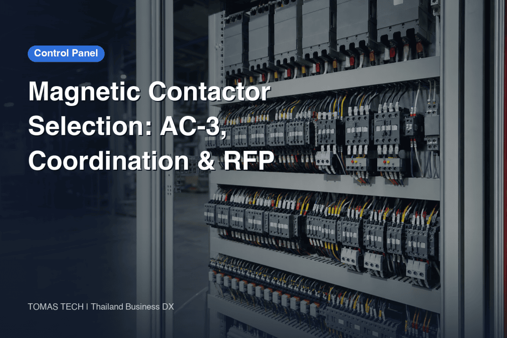 Magnetic Contactor Selection | AC-3 Rating, Coordination, Overload Relays and RFP for Thai Factories