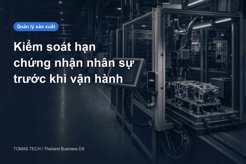 Hệ thống quản lý hạn năng lực người vận hành: Hướng dẫn triển khai