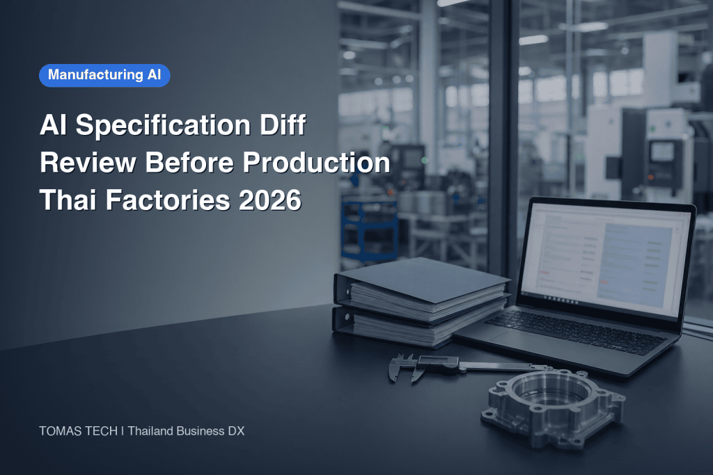 AI Specification Revision Comparison for Manufacturing: A Practical Deployment Guide