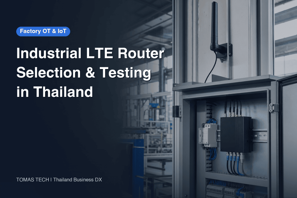 Industrial LTE Router Selection for Thai Factories: RFP and Acceptance