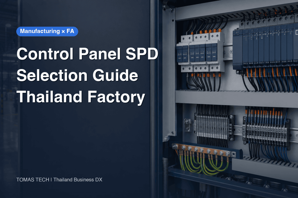 Control Panel SPD Selection: Type 1/2, PLC Protection and FAT/SAT