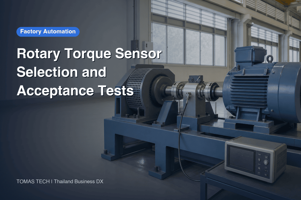 Rotating Torque Sensor Selection: Shaft, Calibration and FAT/SAT