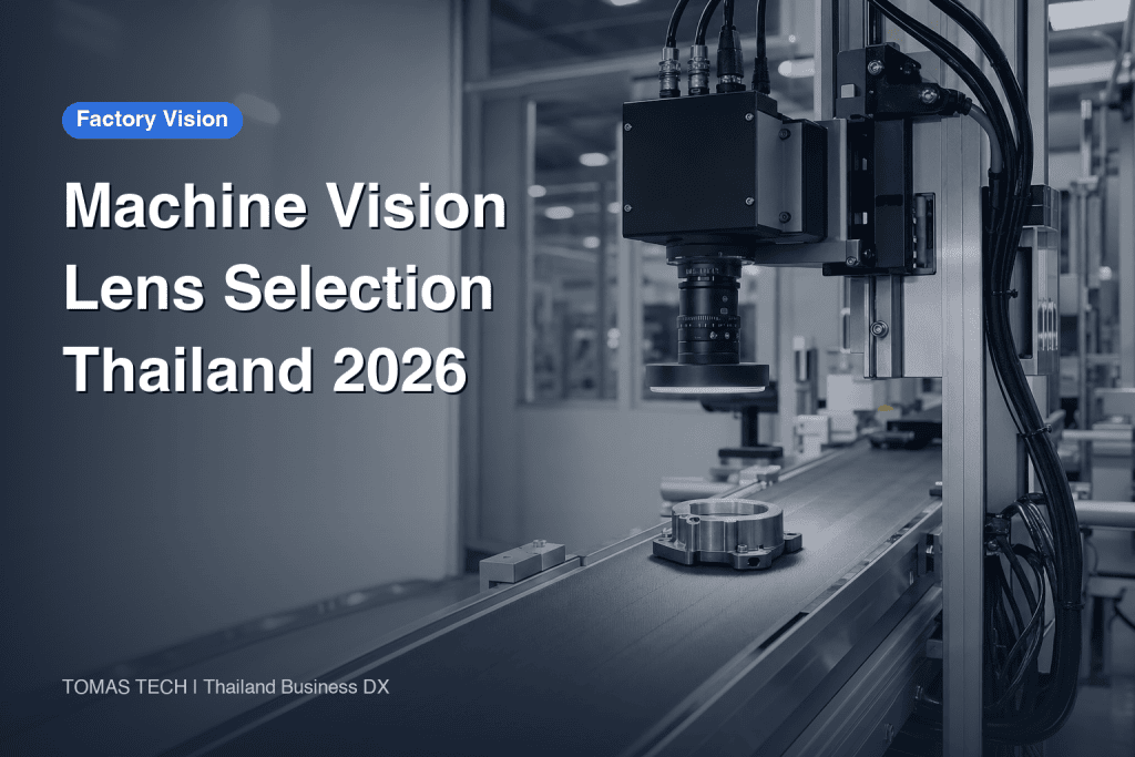 Machine Vision Lens Selection for Thai Factories: FOV, WD and FAT/SAT