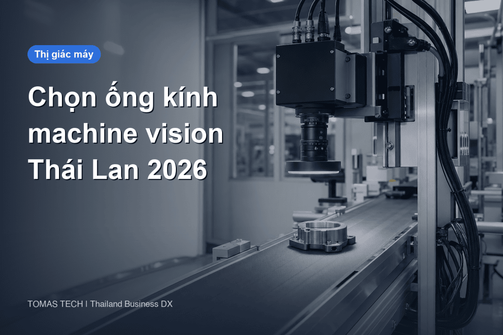 Chọn ống kính machine vision cho nhà máy Thái Lan: FOV, WD và FAT/SAT