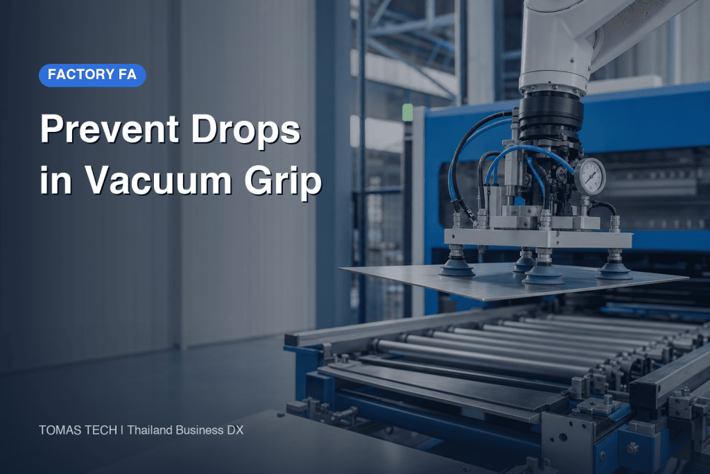 Preventing Drops in Vacuum Gripping: Sensors, Catch Trays and FAT/SAT