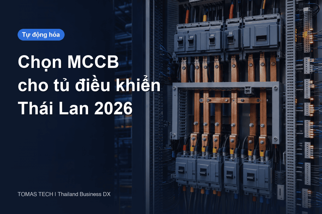 Chọn MCCB cho tủ điều khiển: khả năng cắt và phối hợp bảo vệ