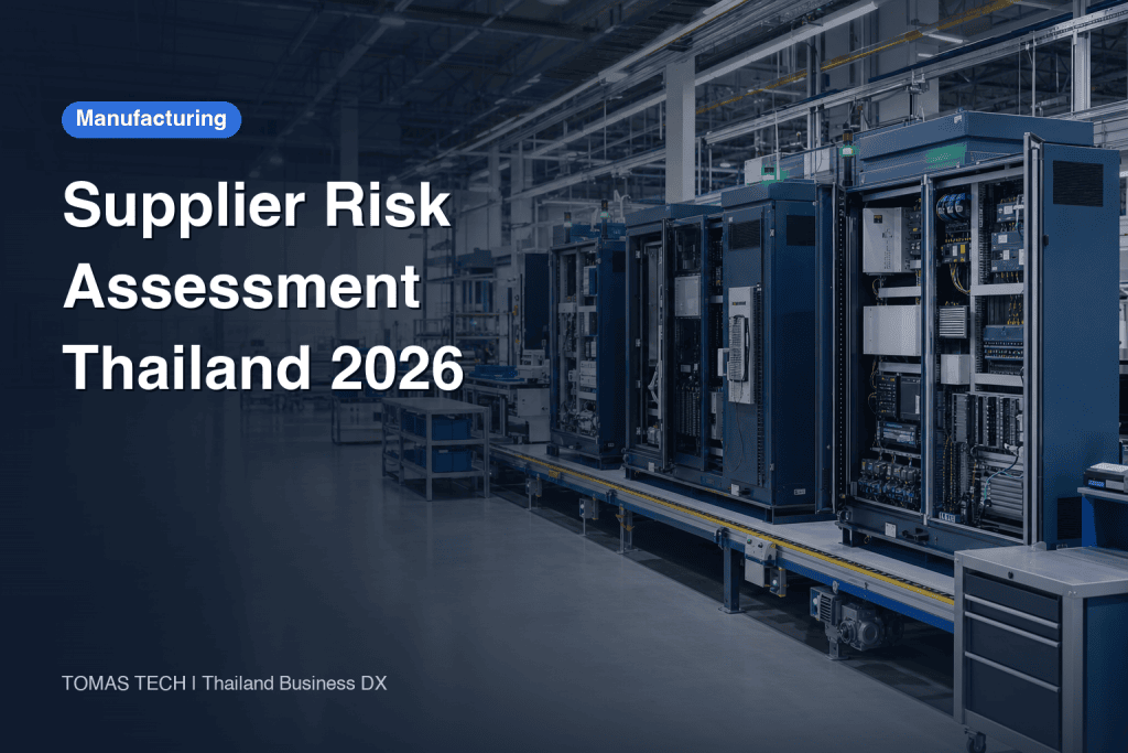 Supplier Risk Assessment Systems for Manufacturing: Implementation Guide