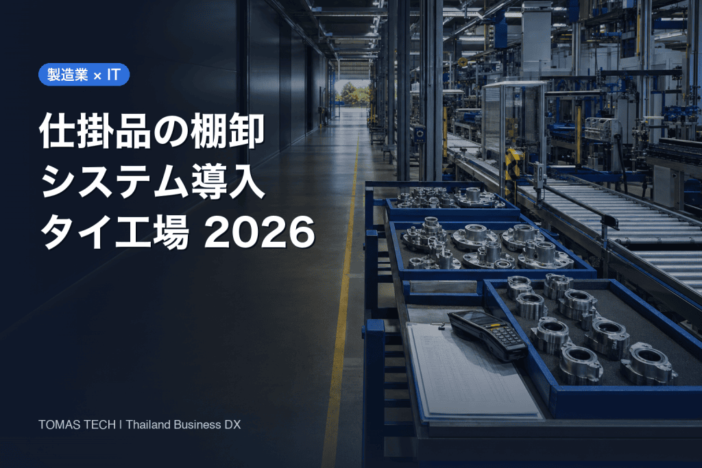 製造業の仕掛品棚卸管理システム導入｜期末の現物・工程・原価を一致させる