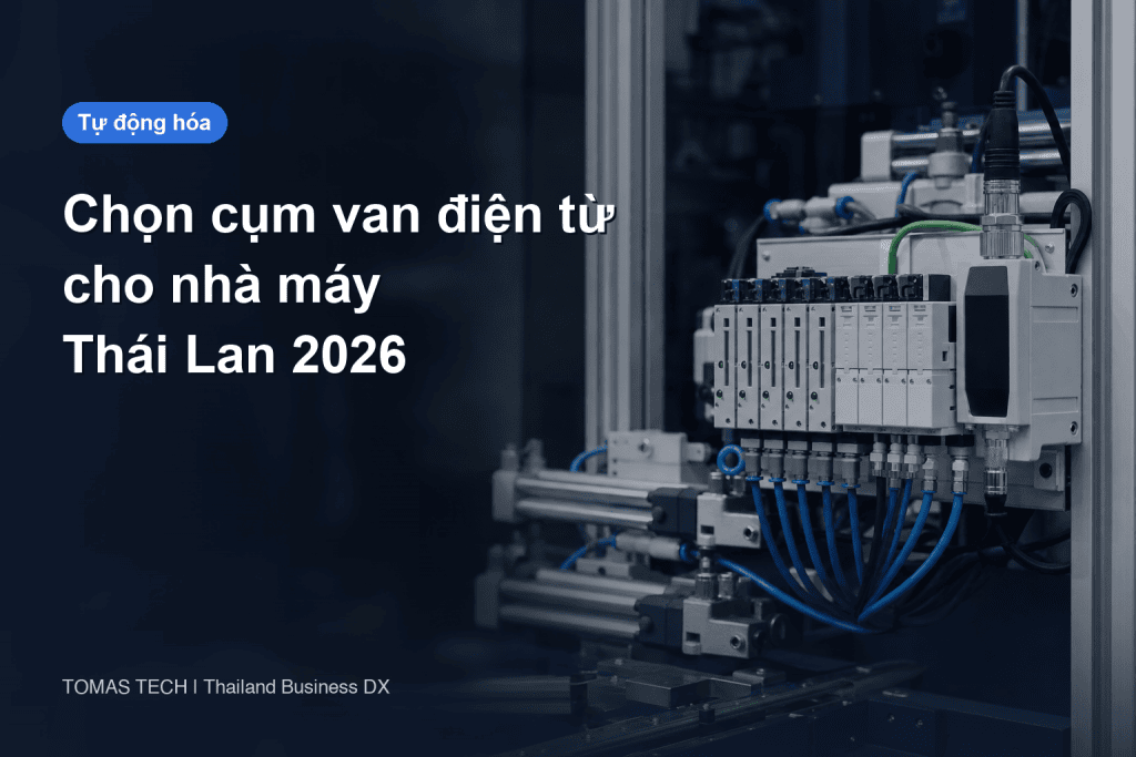 Chọn cụm van điện từ khí nén: RFP và FAT/SAT cho nhà máy