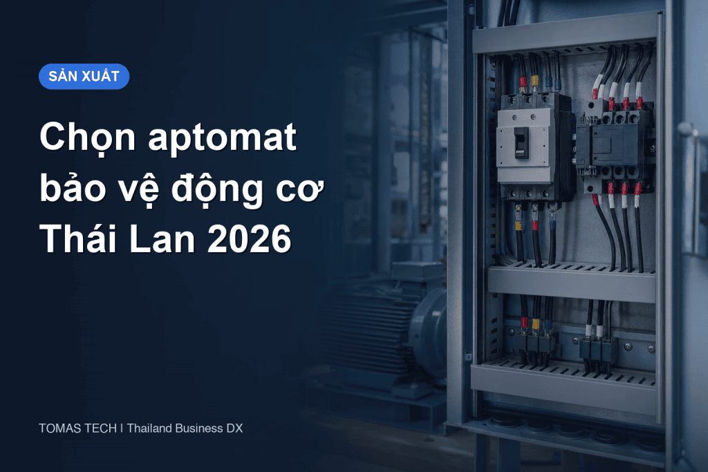 Chọn aptomat bảo vệ động cơ MPCB cho nhà máy Thái Lan