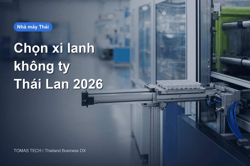 Chọn xi lanh không ty cho tuyến chuyển tải dài tại nhà máy Thái Lan