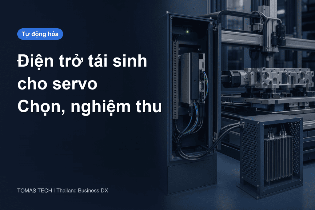 Chọn điện trở tái sinh servo: công suất, nhiệt và FAT/SAT