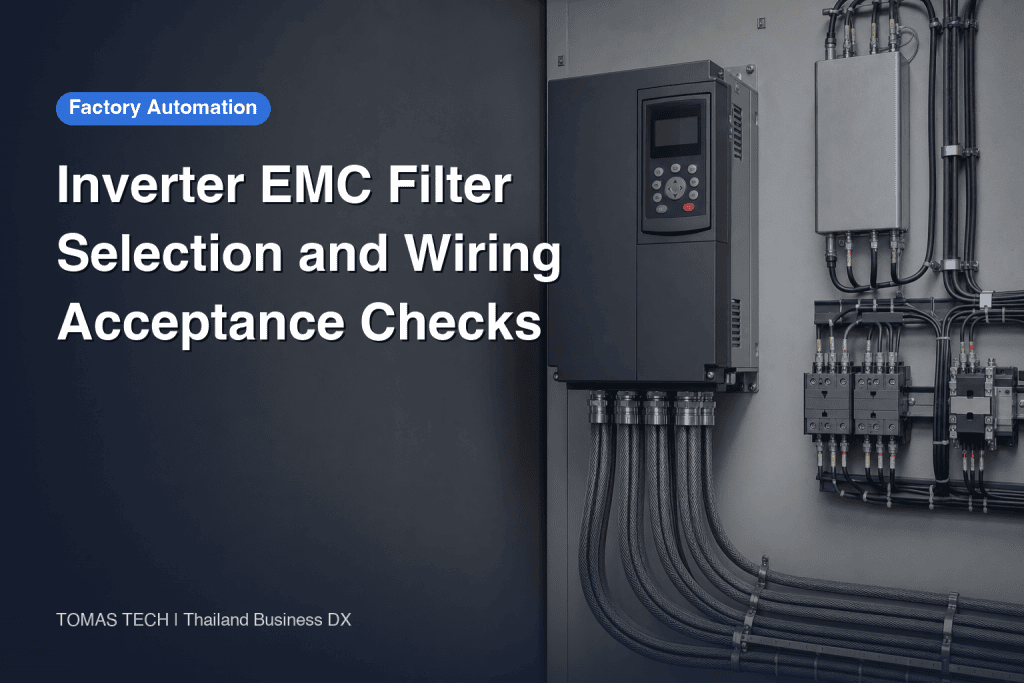 Inverter EMC Filter Selection: Input Noise, Wiring and Acceptance Checks