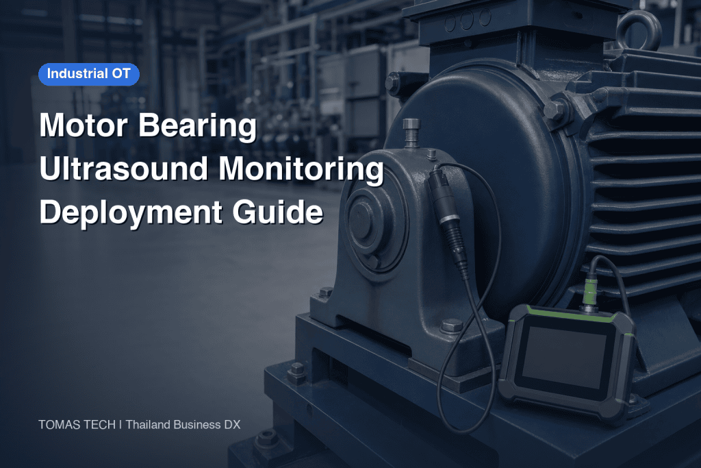 Motor Bearing Ultrasound Monitoring: Deployment and Acceptance
