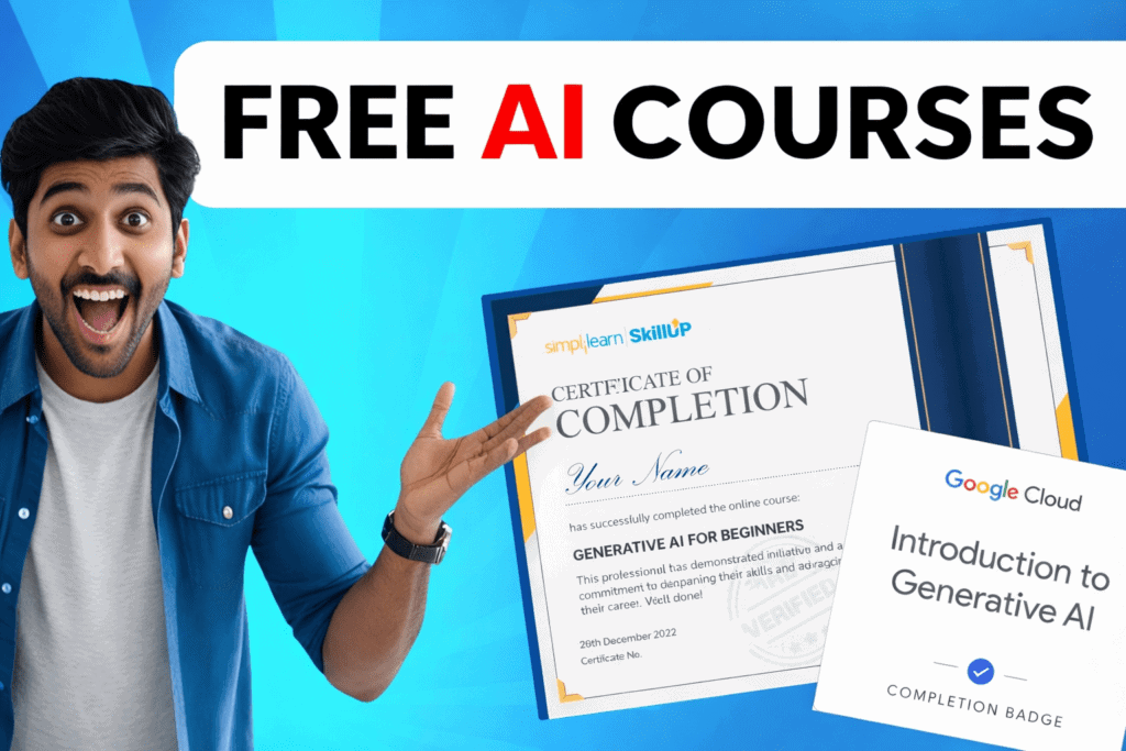 free ai online course for begginers