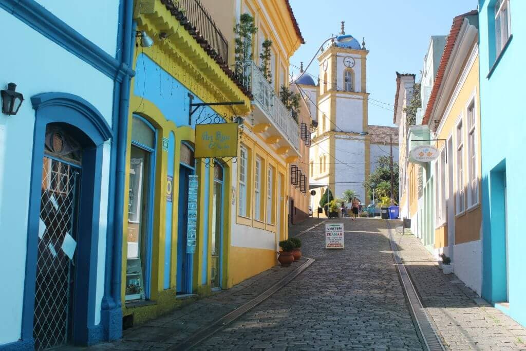 As antigas ruas de São Francisco do Sul