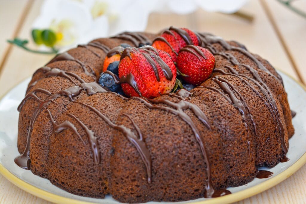 Sourdough discard banana bread_round shape