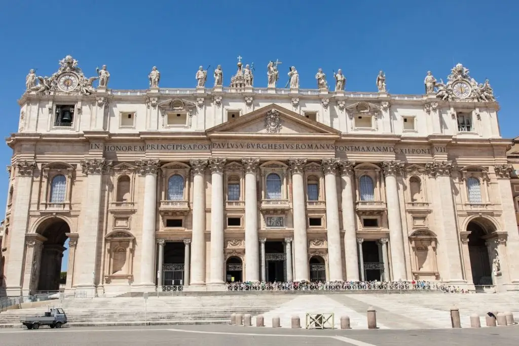 Church St Peters Basilica Rome Italy