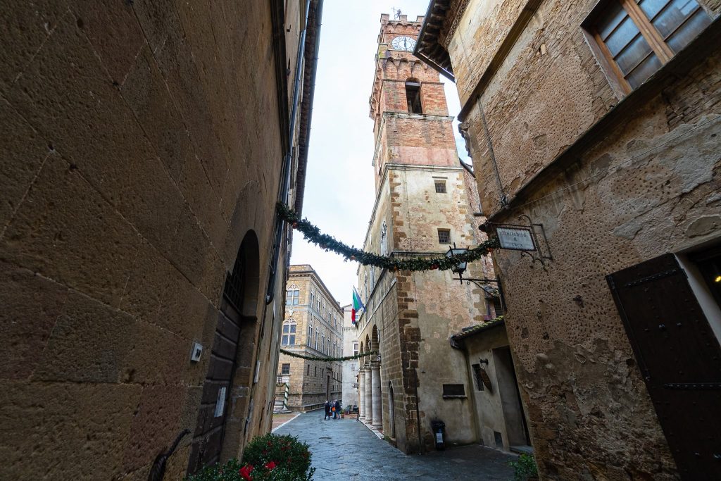 Corso il Rossellino in Pienza.