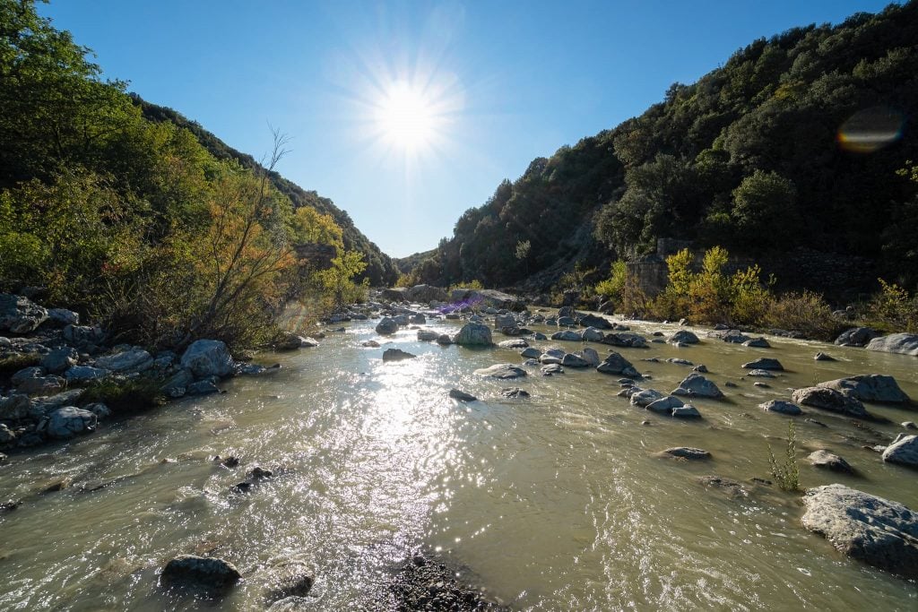 Namensgebender Fluss des Val d’Orcia.