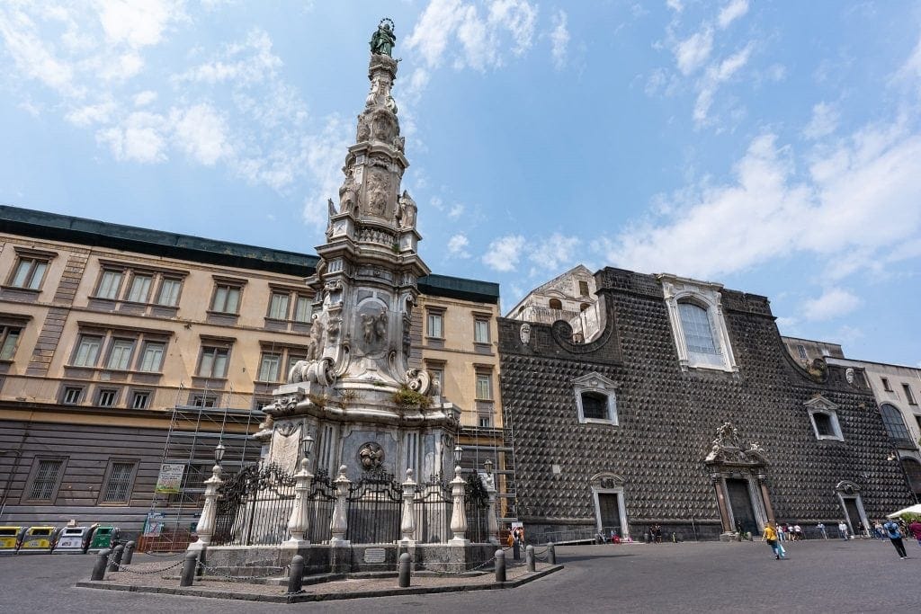 Piazza del Gesù Nuovo.
