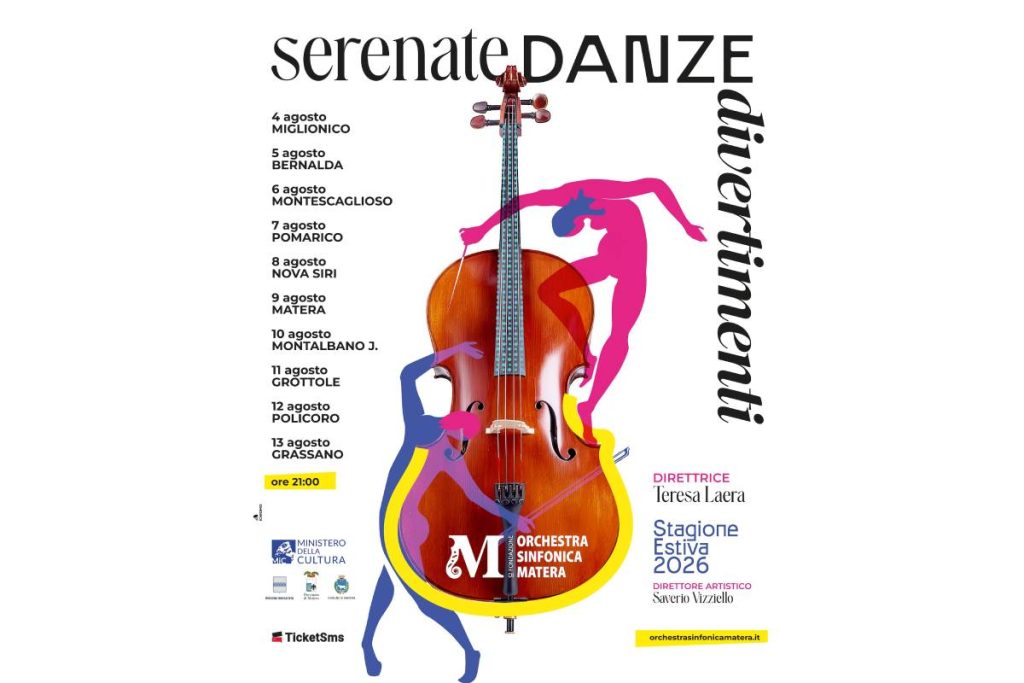 Programma dell'Orchestra sinfonica di Matera