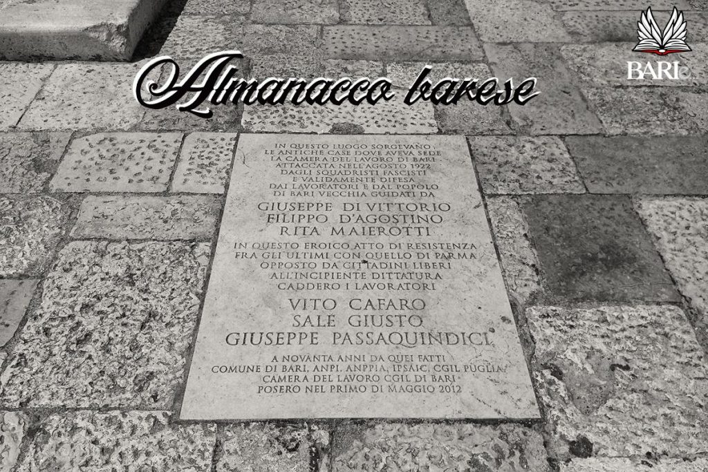 Targa commemorativa dello sciopero legalitario del 1922