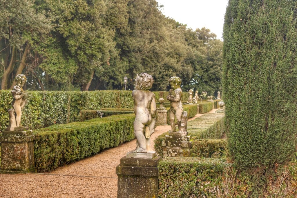 giardini del palazzo pontificio