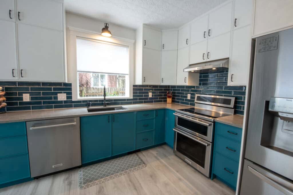 Custom Slim Shaker-Style Cabinetry for Cumberland Road Home