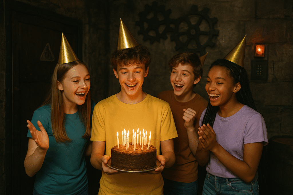 Current image: Teen Birthday Party Cornwall