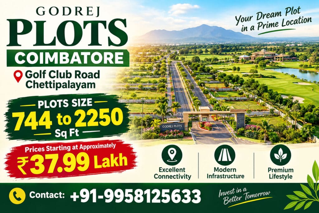 Godrej coimbatore plots photos news payment plan