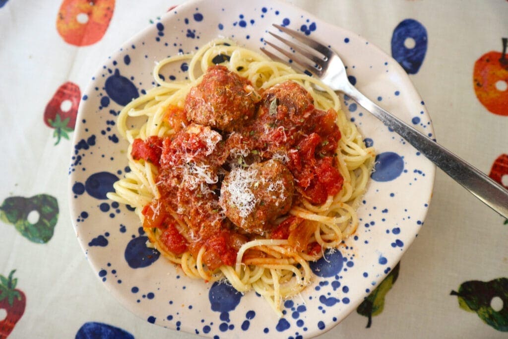 Spaghetti and Meatballs by Mummy Lauretta