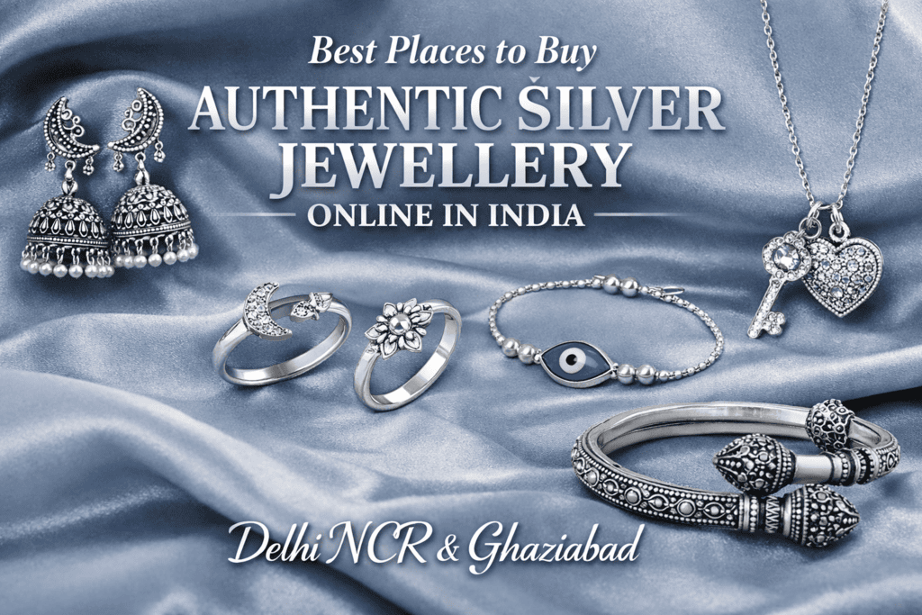 Best Places to Buy Authentic Silver Jewellery Online in India Silvergodly