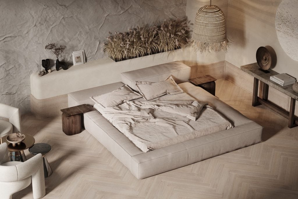 minimalist-boho-bedroom-1024x683 minimalist-boho-bedroom-1024x683 boho bedrooms 51 Boho Bedrooms With Ideas, Tips And Accessories To Help You Design Yours minimalist boho bedroom 1024x683