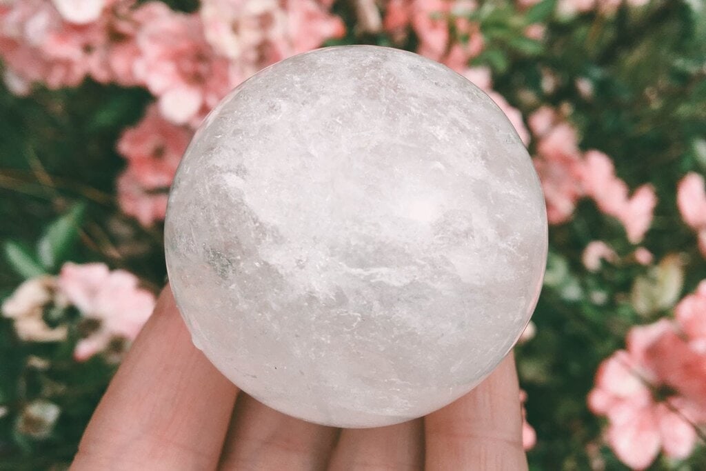 Spiral Crystals UK - Quartz Sphere Medium