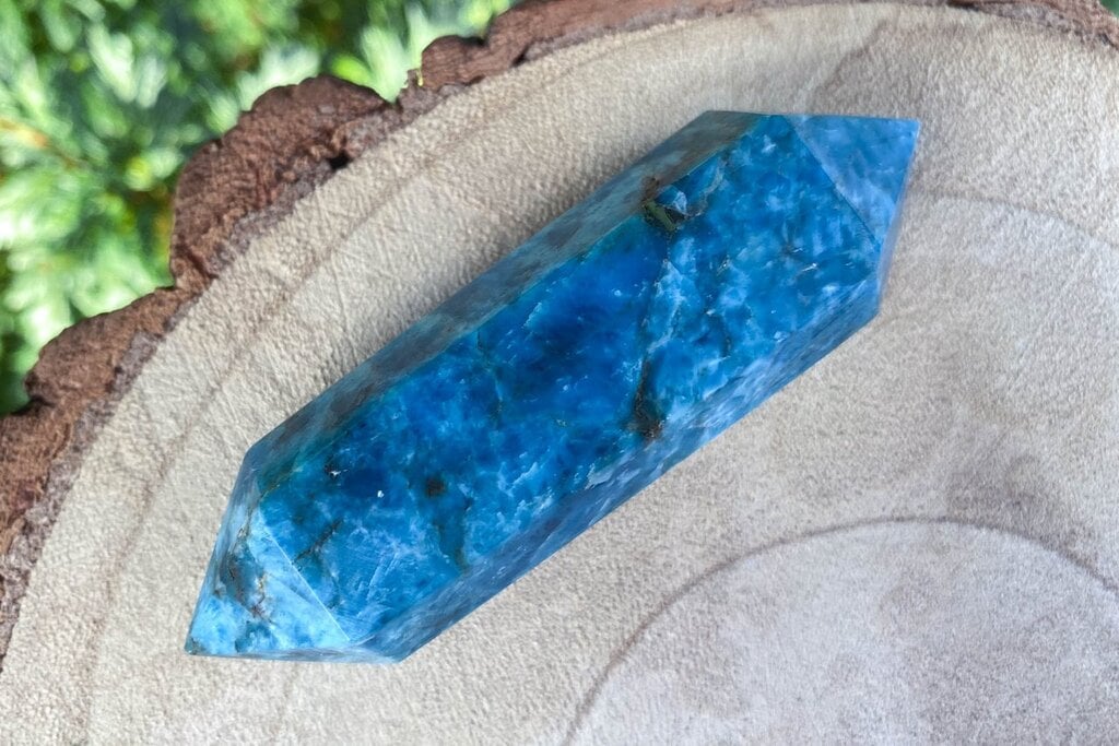 Spiral Crystals UK - Apatite Double Terminated Wand