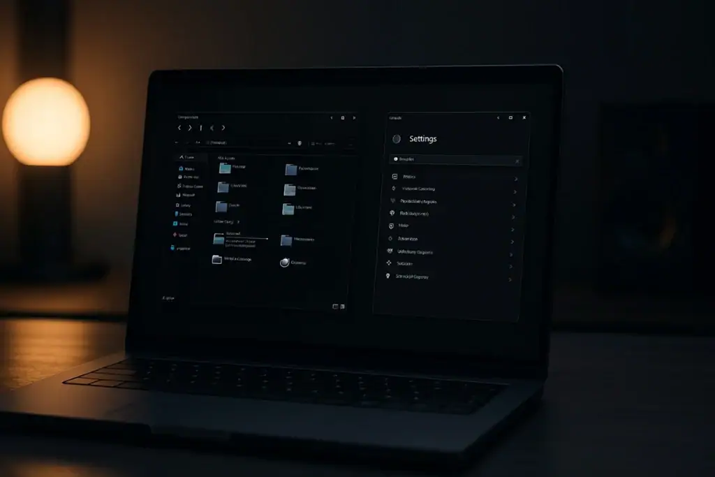 windows dark theme drawbacks