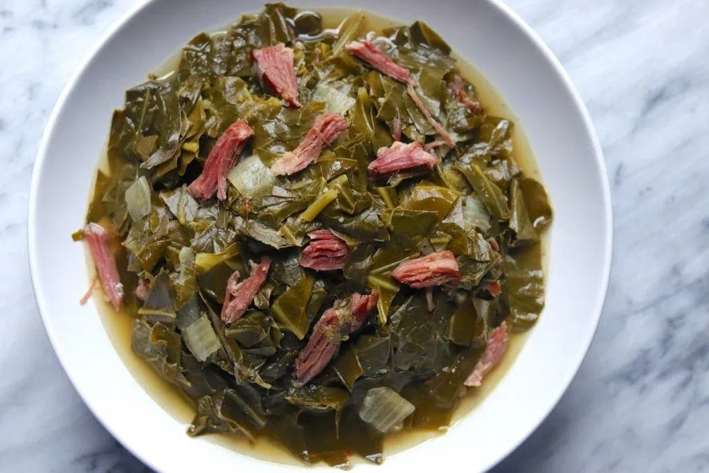 Easy Southern Mustard Greens Recipe + {VIDEO}