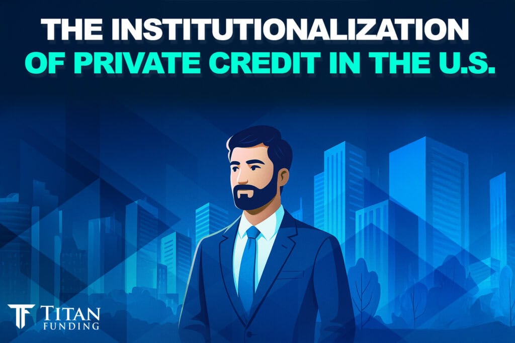 Institutionalization of Private Credit
