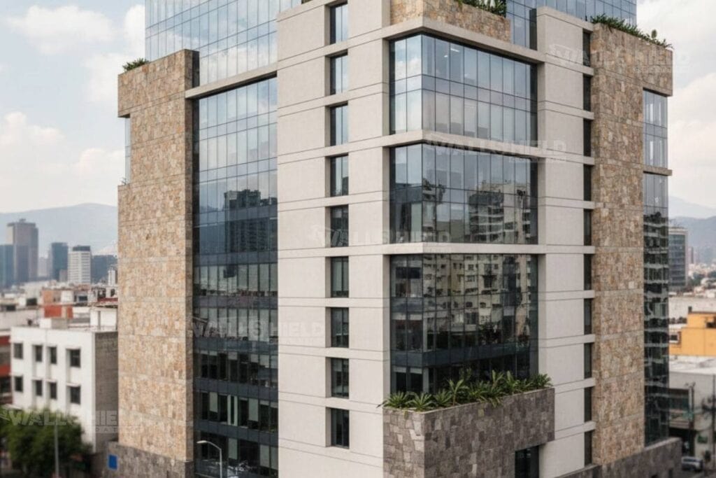 Recubrimiento antigraffiti en fachadas de edificios