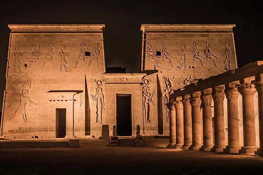 Philae Temple Sound and Light Show in Aswan