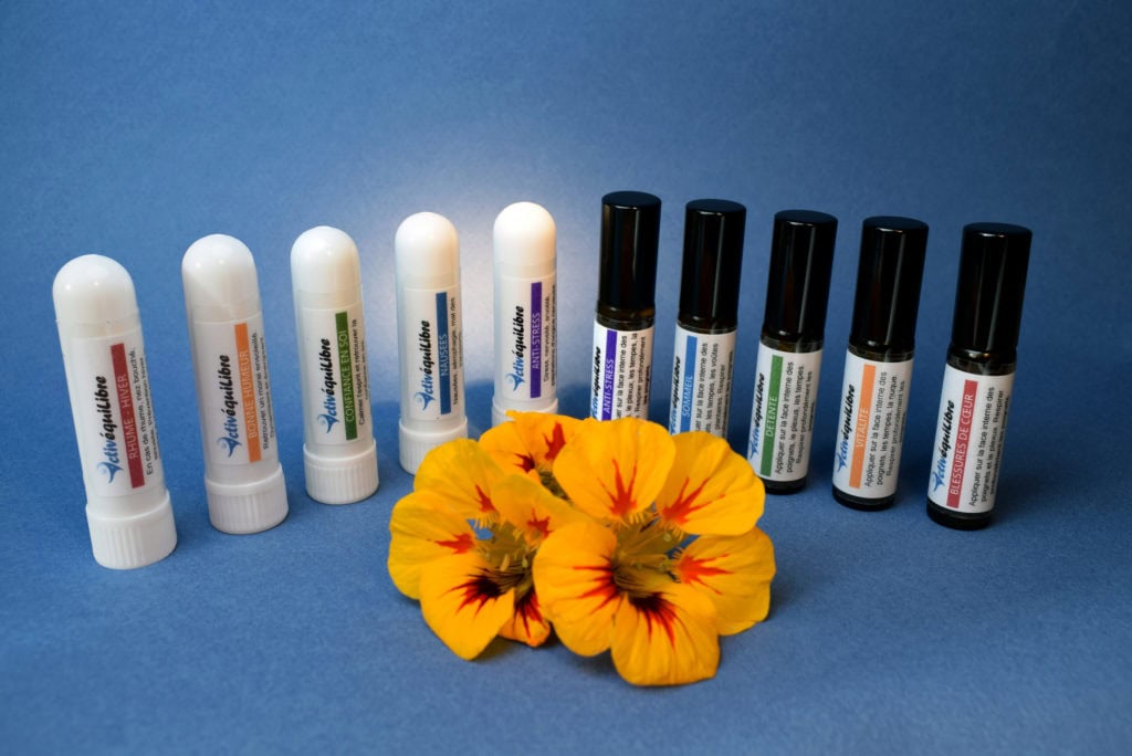Aromasticks et Rolls-on Activéquilibre, aux huiles essentielles bio de grande qualité