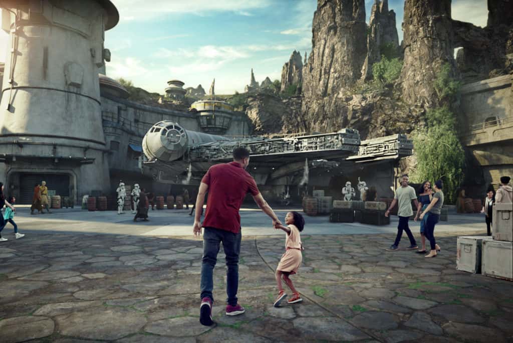 Are you ready for an out of this world experience? Star Wars: Galaxy's Edge is the name of the new Star Wars Land opening soon at Disneyland and Walt Disney World. I can't wait to experience everything in Star Wars Land. How about you? Galaxy's Edge is set to open on May 31, 2019 at Disneyland and on August 29, 2019 at Walt Disney World. #StarWars #StarWarsLand #GalaxysEdge #DisneyTips #Disneyworld #Disneyland #WaltDisneyWorld